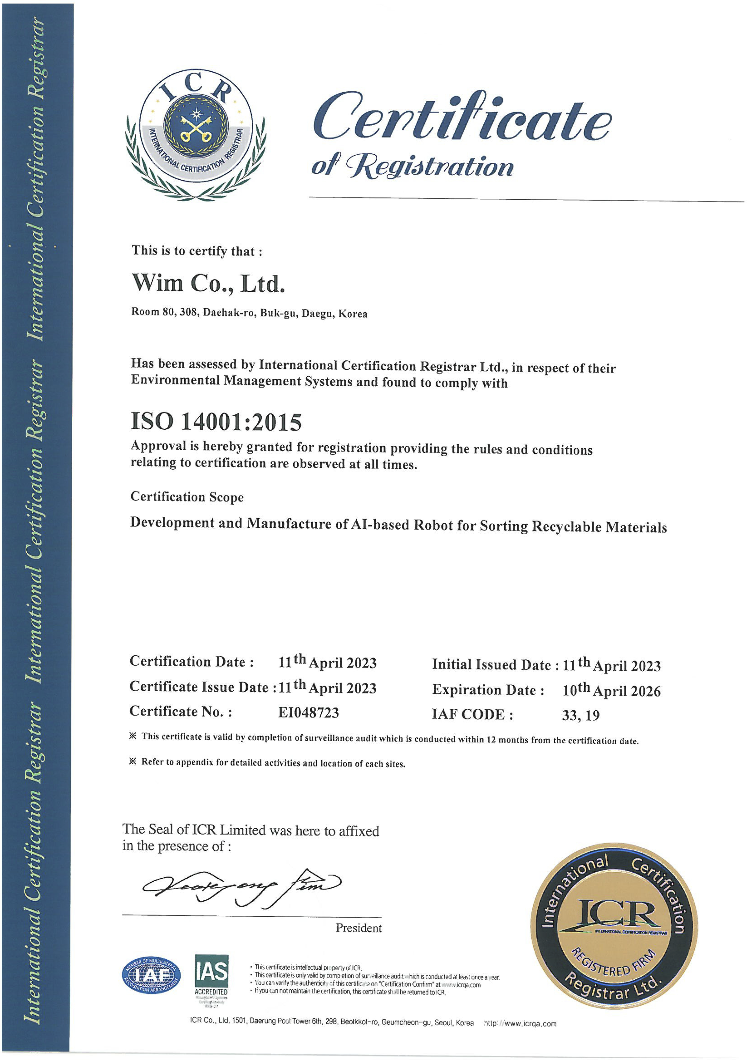 ISO 14001:2015